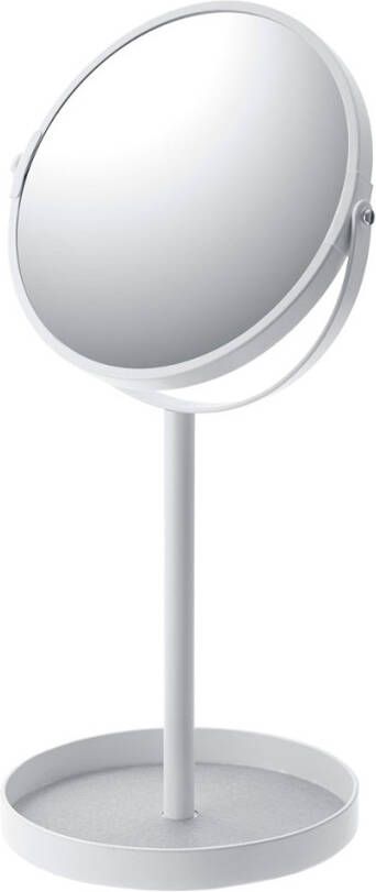 Yamazaki Tosca make up spiegel met opbergplankjes 3x vergroting 33 x 16 cm online kopen