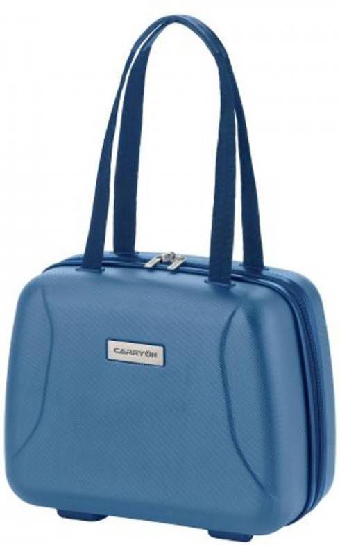 CarryOn 'Skyhopper' Beautycase Make up Koffer Luxe Toilettas Cijferslot Blauw online kopen