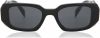 Prada Oversized Geometric Arm Sunglasses , Zwart, Dames online kopen