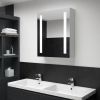 VidaXL Badkamerkastje met spiegel en LED 50x13x70 cm online kopen