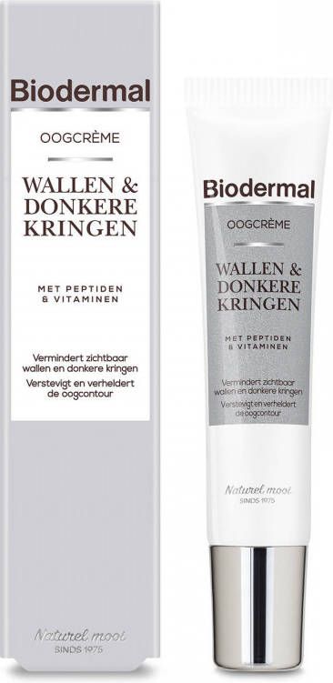 Biodermal Oogcrème bij Wallen & Donkere Kringen 15 ml online kopen