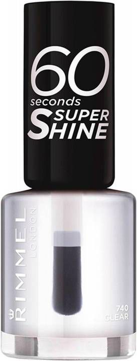 Rimmel London 60 seconds supershine nagellak 740 Clear Transparant online kopen